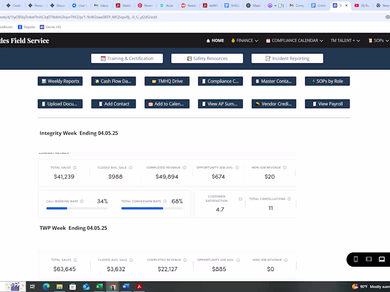 Cover image for Custom Google Site for your ops, finance & team tools