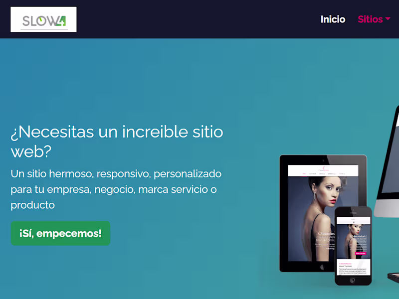 Cover image for Prototipo Website creado integralmente con Html y Bootstrap