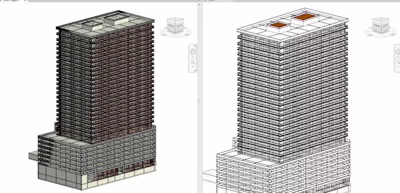 Cover image for Hewitt Mixed-Use | BIM from Concept to LOD 350