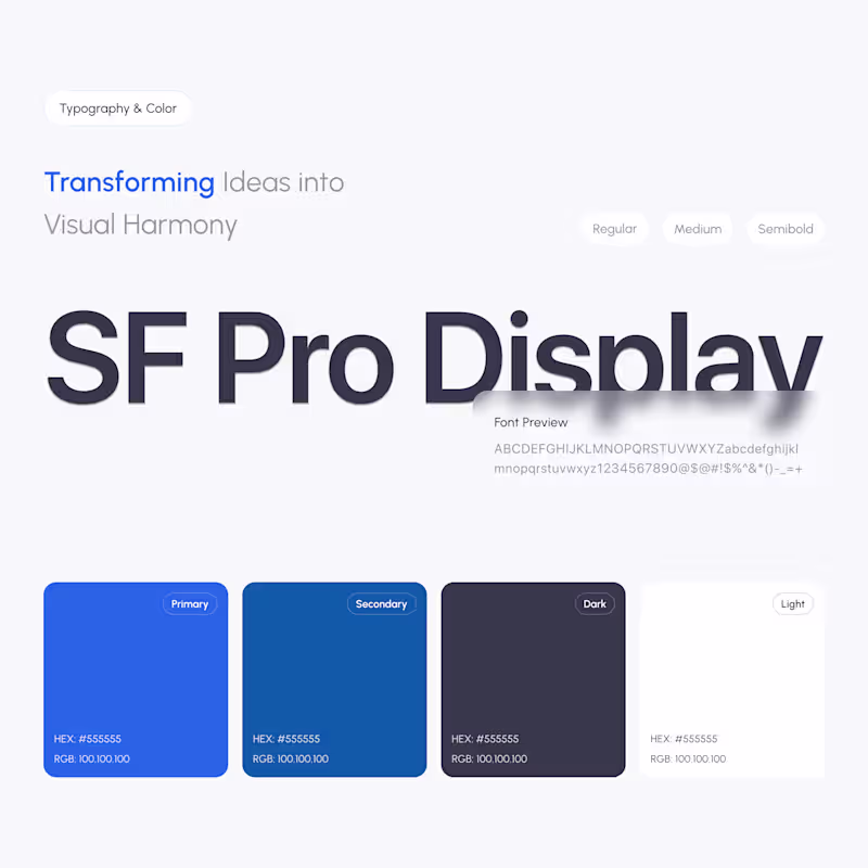 Cover image for Typography and color can completely