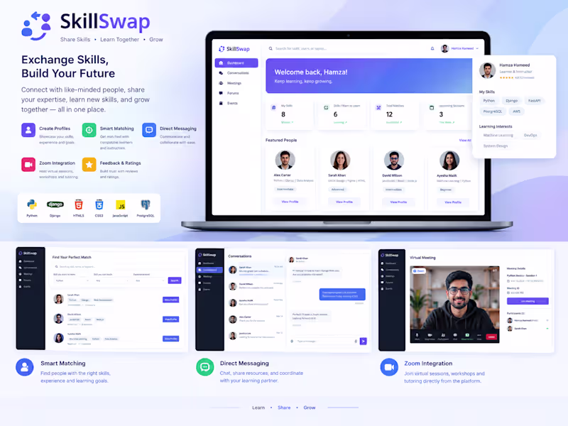 Cover image for Django - SkillSwap