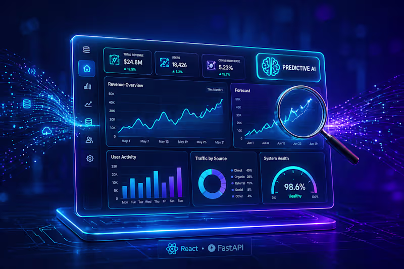 Cover image for AI-Powered Analytics Dashboard