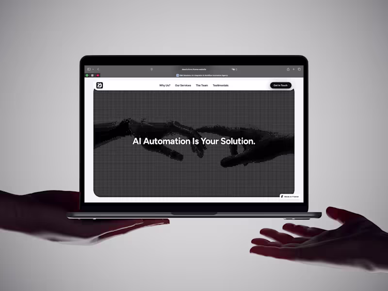 Cover image for D&A Solutions Website Development