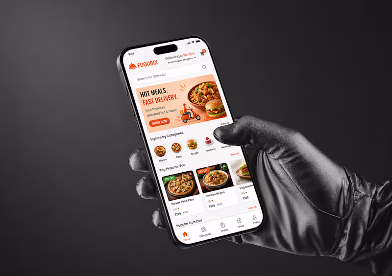 Cover image for Modern Food Delivery Mobile App Design
