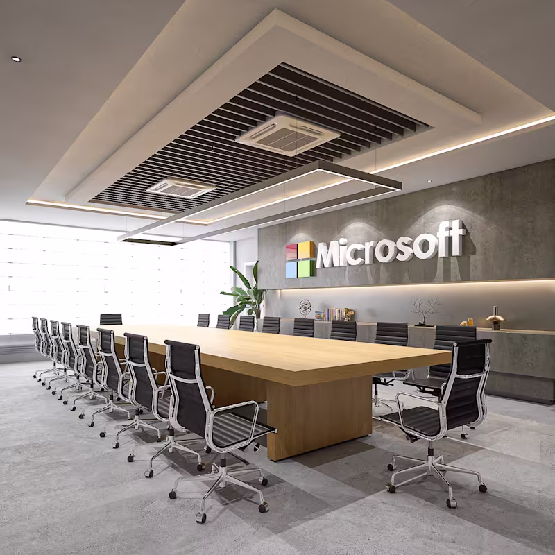 Cover image for Microsoft Head Office - Interior Images