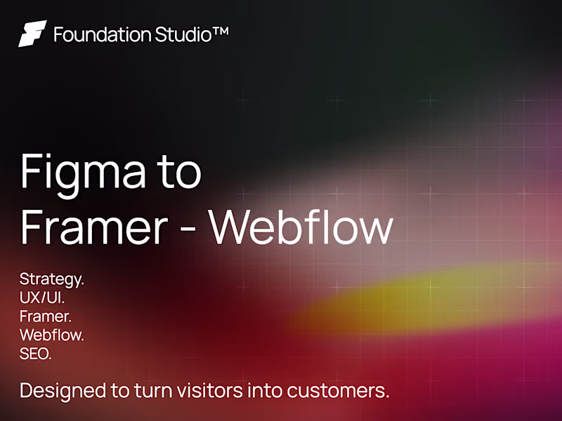 Cover image for Figma to Framer - Webflow