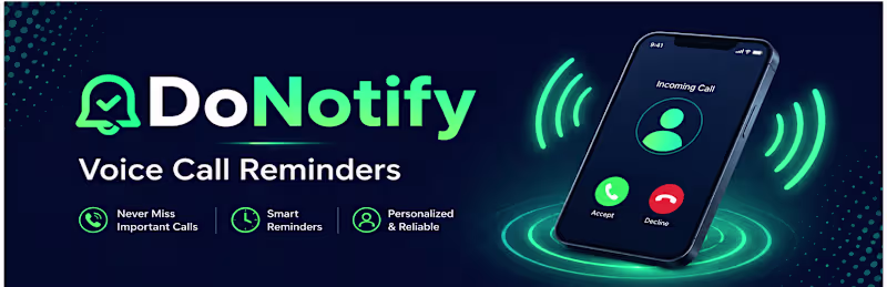 Cover image for I'm putting DoNotify (Voice Call