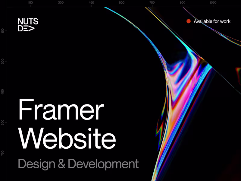 Cover image for Framer Website Design & Development