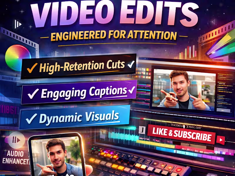 Cover image for 🚀 High-Retention Video Editing 