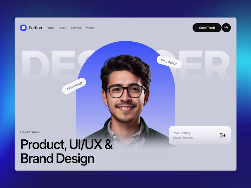 Cover image for Personal Portfolio Website Design
