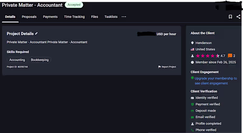 Cover image for Bookkeeping Work of QuickBooks on