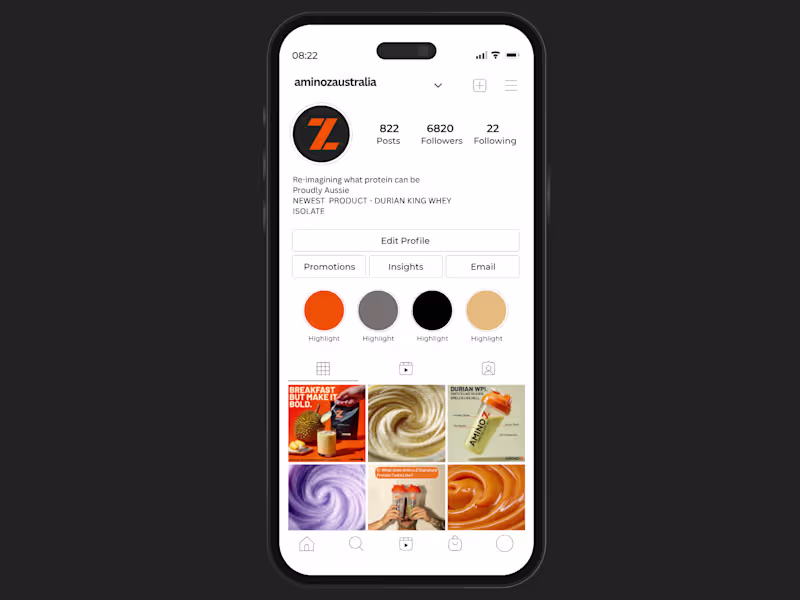 Cover image for Amino Z | Social Media Manager, Content Planning