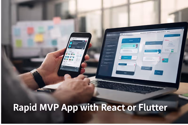 Cover image for Rapid MVP App with React or Flutter
