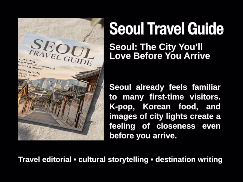 Cover image for SEO-led travel writing exploring why