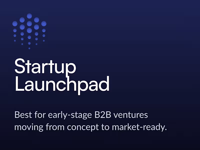 Cover image for Startup Launchpad