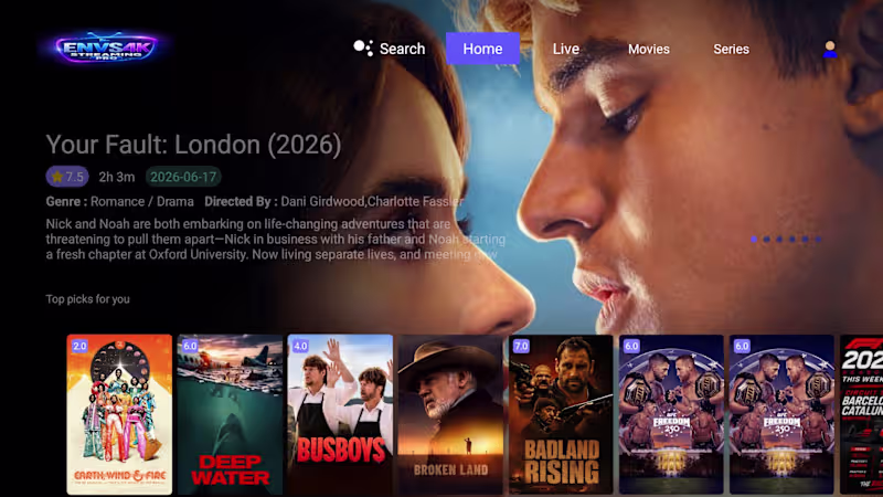 Cover image for Custom Android TV streaming application