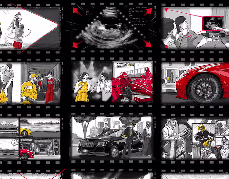 Cover image for Bugshan Bridgestone Storyboard
