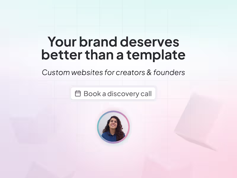 Cover image for Launch-Ready Framer Website