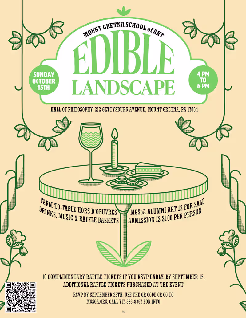 Cover image for Edible Landscape Poster
