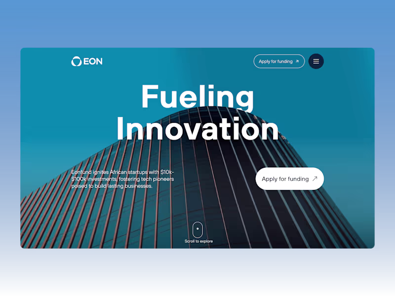 Cover image for Figma to React.js Website Build | EonFund