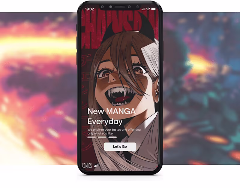 Cover image for Mobile app : Solution for the manga lovers