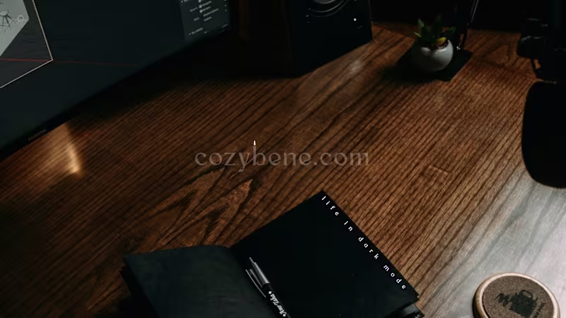 Cover image for Cozy Bene Rebranding: The Dark Mode Architecture