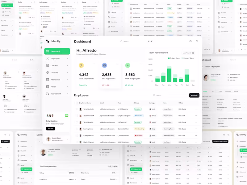 Cover image for Team Management Dashboard