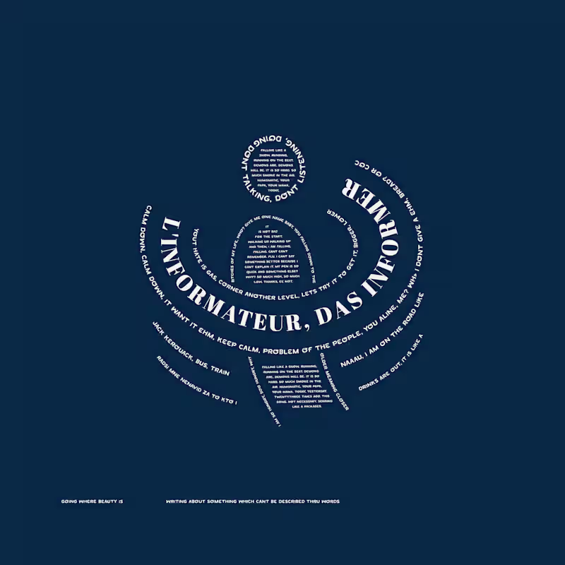 Cover image for I love it when typography