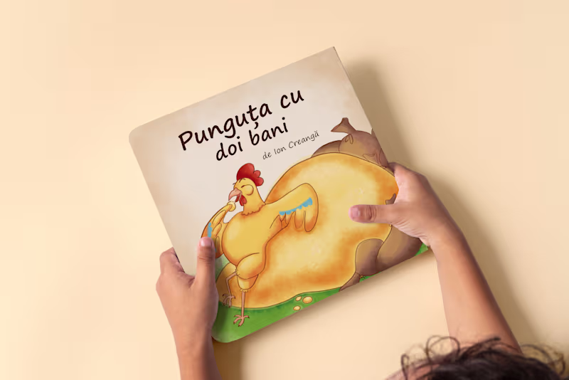 Cover image for Illustrated Childrens' Book based on