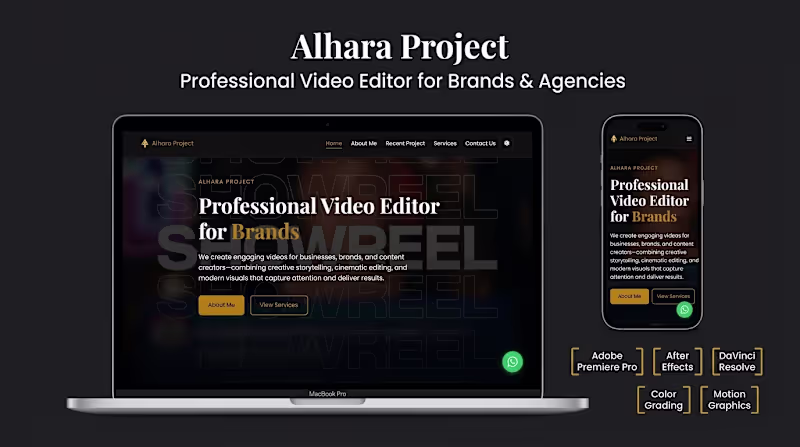 Cover image for  Creative Portfolio Website