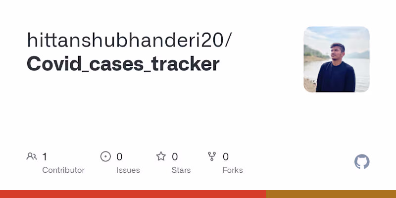 Cover image for Covid cases tracker