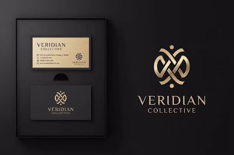 Cover image for Modern minimalist luxury business card.