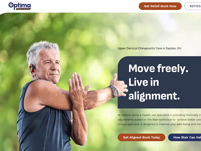 Cover image for Optima Spine & Health