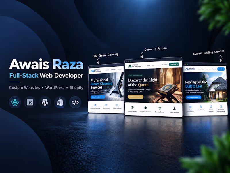 Cover image for Professional WordPress Developer | Website Design & Development