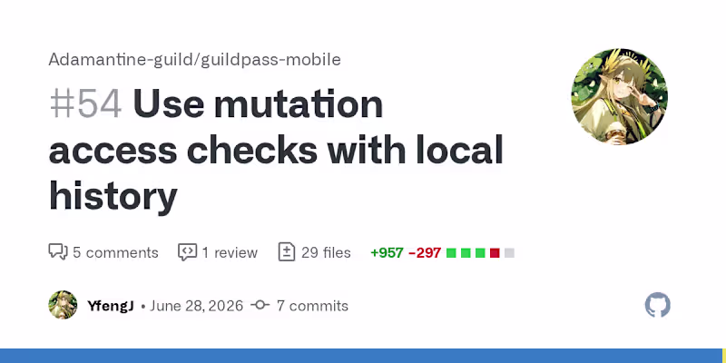 Cover image for React Native Access Workflow Reliability
