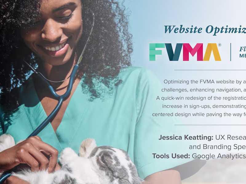 Cover image for Jessica Keatting - UX: Website Optimization