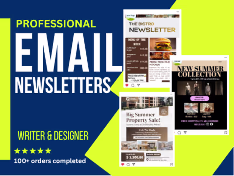Cover image for Write And Design Engaging Email Newsletters
