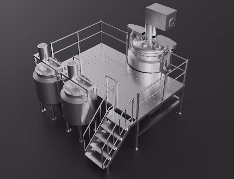 Cover image for 3D industrial equipment
