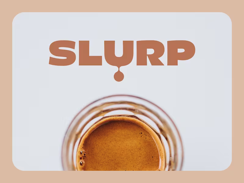 Cover image for SLURP - Specialty Coffee Visual Identity