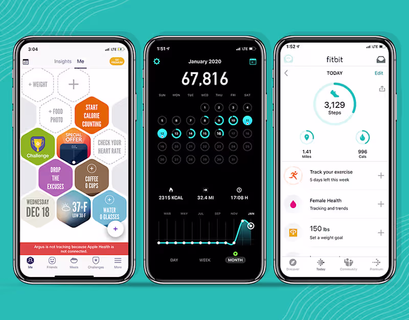 Cover image for Walking App_UI/UX :: Behance