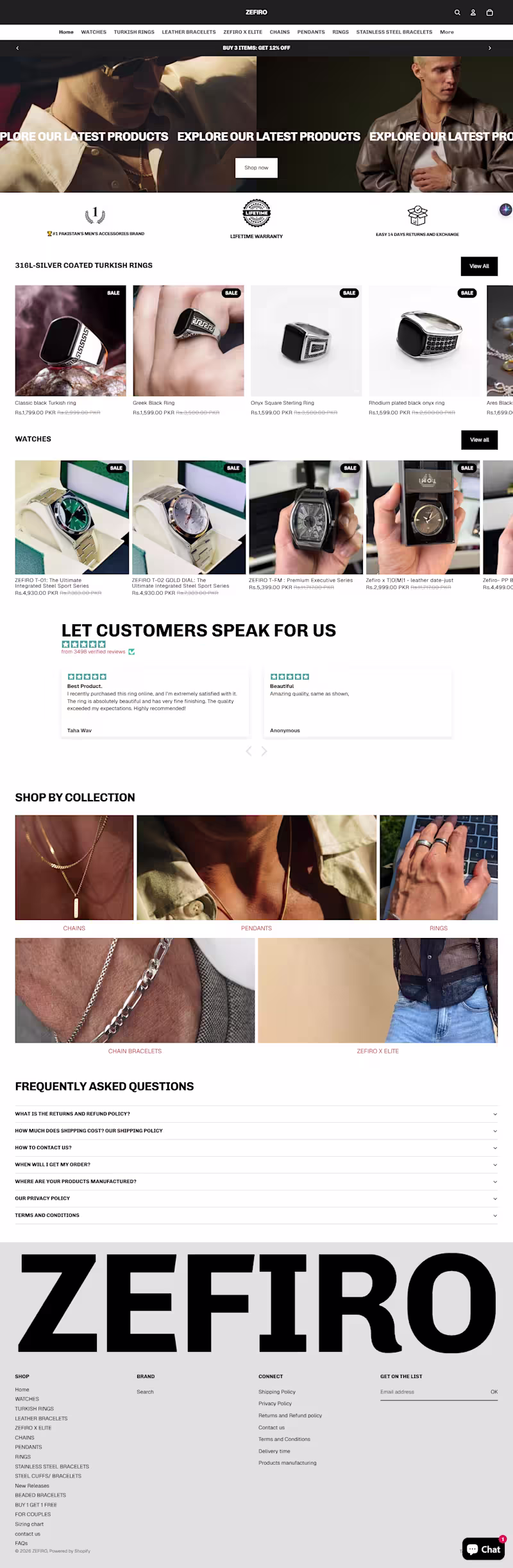 Cover image for Premium Men’s Luxury E-commerce: Pixel-Perfect