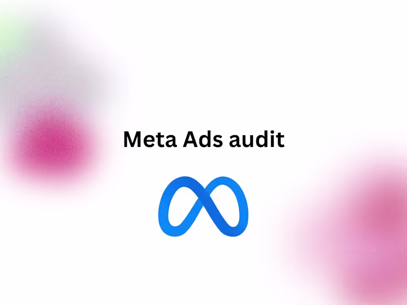 Cover image for Meta ads audit