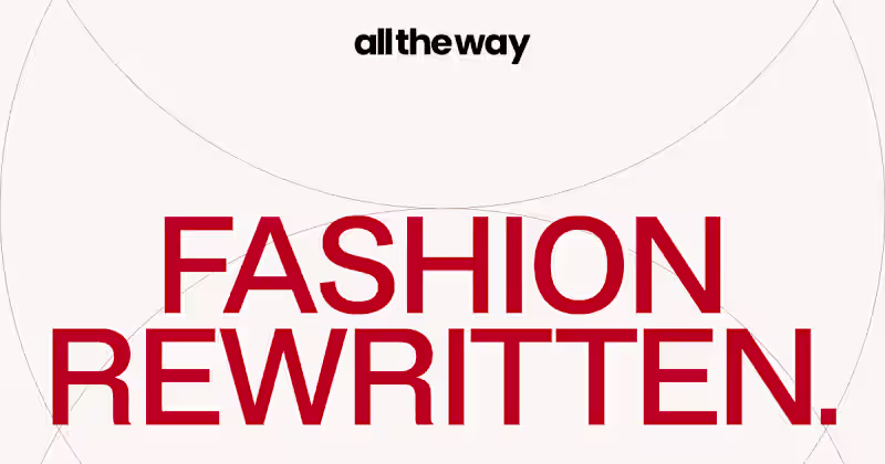 Cover image for All the Way — Sustainable Fashion E-Commerce