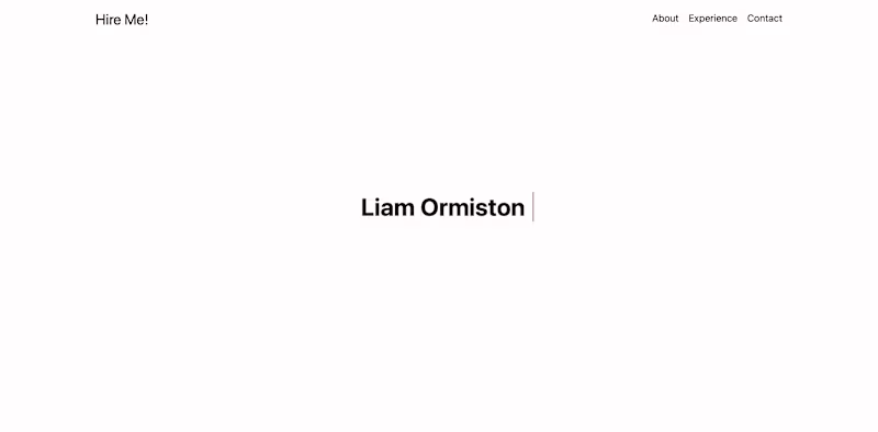 Cover image for Personal Website