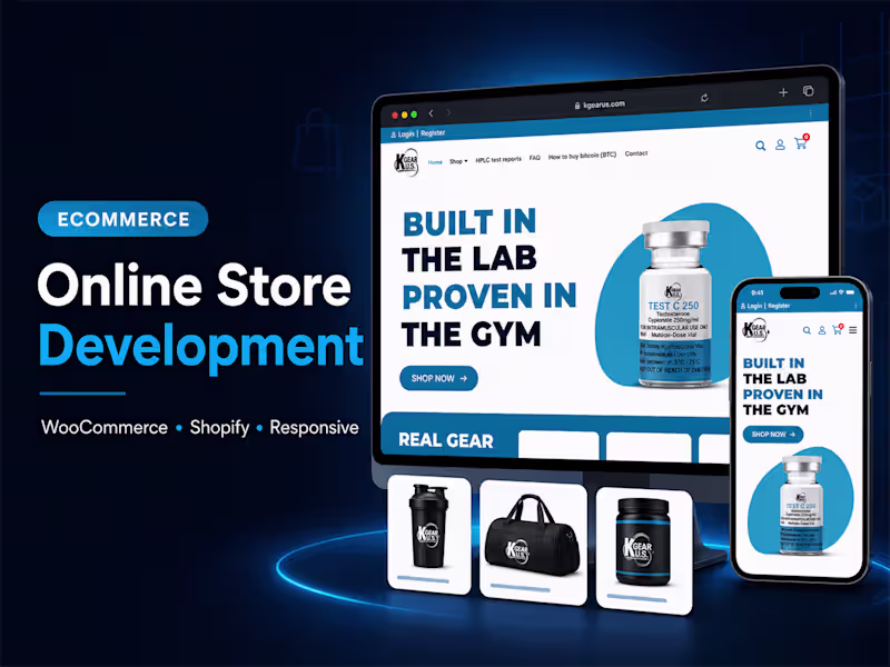 Cover image for WooCommerce & Shopify Ecommerce Store Development