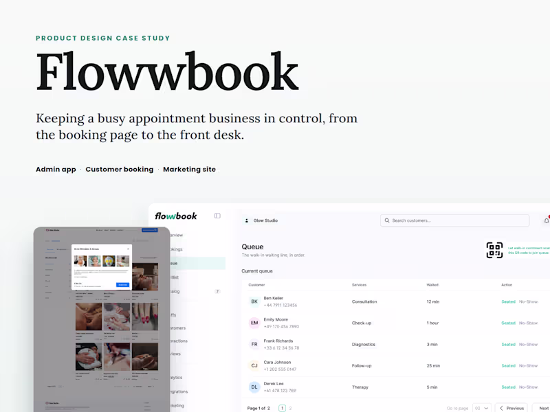 Cover image for Flowwbook Product Design Case Study