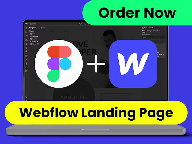 Cover image for 🎯 Webflow Landing Page Design: From Concept to Conversion-Ready