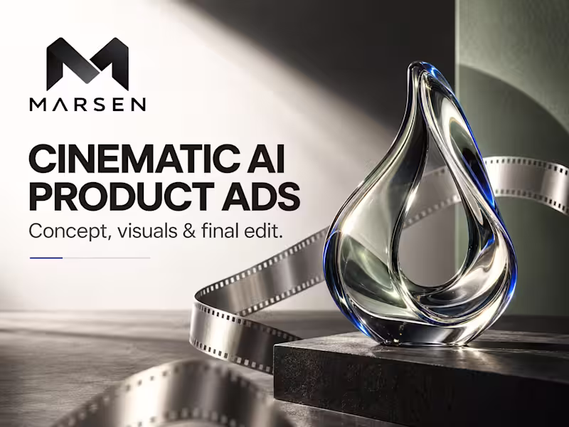 Cover image for Cinematic AI Product Ads and Brand Videos