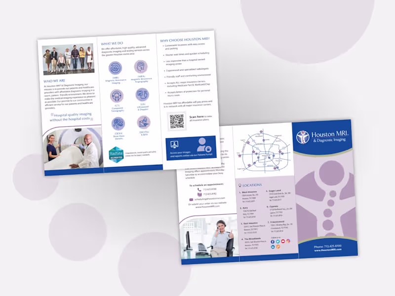 Cover image for Brooke White - Tri-Fold Brochure