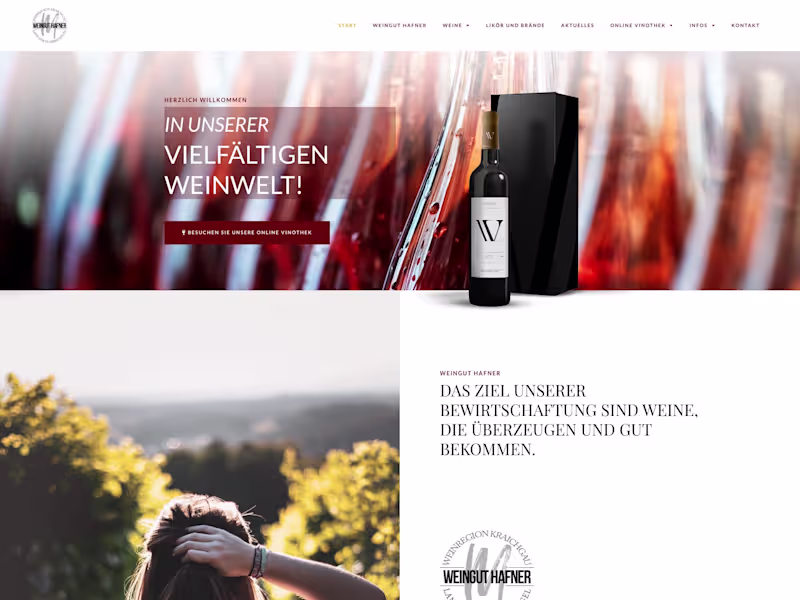 Cover image for Weingut Hafner Online Vinothek » Weingut Hafner